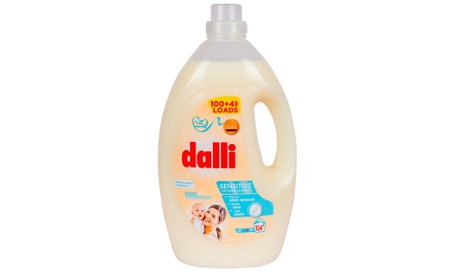 DALLI SENSITIV skystas skalbiklis 3,65 l