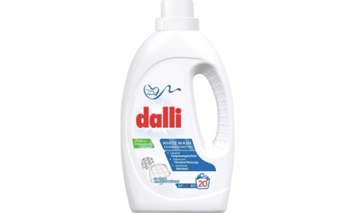 DALLI WHITE skystas skalbiklis baltiems rūbams 1,1 l