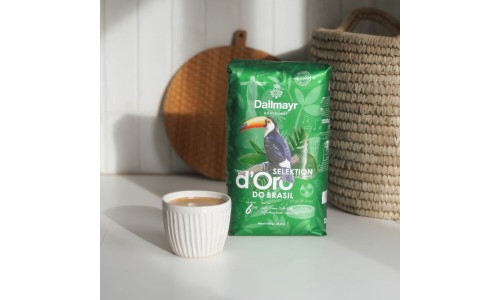 DALLMAYR D'ORO SELECTIONES BRASIL kavos pupelės 1 kg