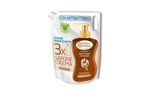 SPUMA DI CIAMPAGNA ARGAN E PATCHOULI skystas rankų muilas 1500 ml