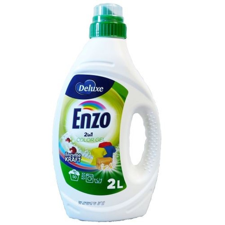 DELUXE ENZO COLOUR skystas skalbiklis spalvotiems 2 l