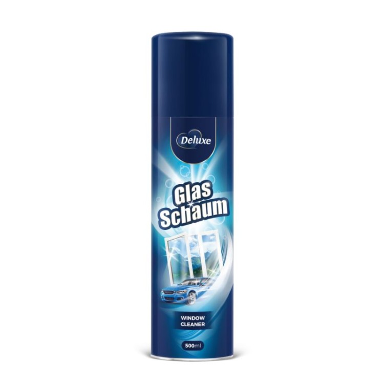 DELUXE GLAS SCHAUM langų ir stiklų valiklis 500 ml