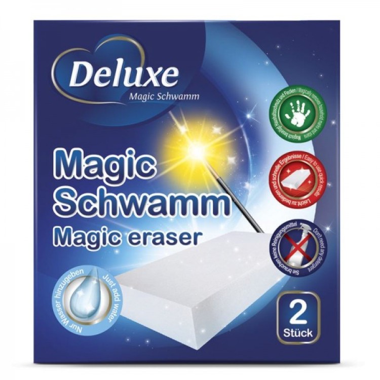 DELUXE MAGIC SCHAWAMM melamino kempinėlės 2 vnt