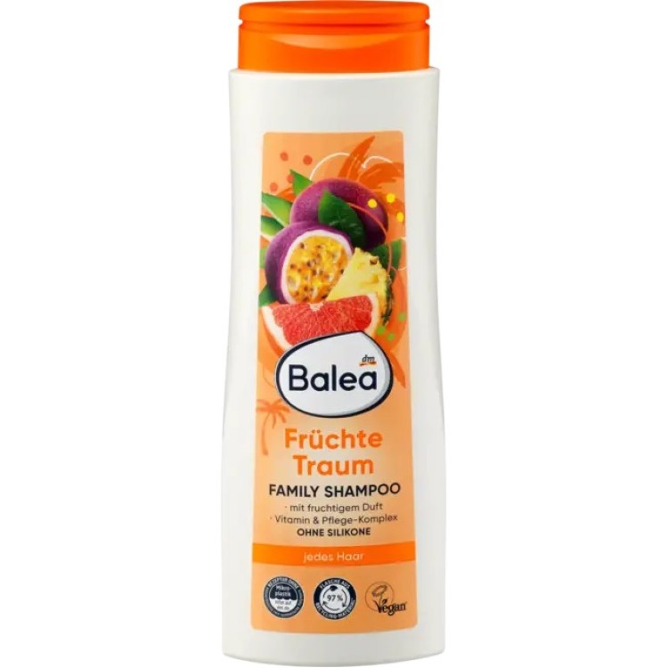 BALEA FRUCHTE TRAUM FAMILY SHAMPOO plaukų šampūnas šeimai 500 ml