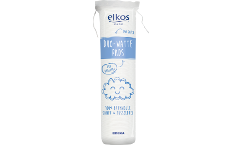 ELKOS WATTEPADS vatos diskeliai 140 vnt