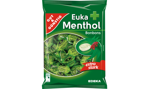 GUT GÜNSTIG EUKA MENTHOL saldainiai  250 g