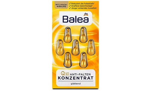 BALEA Q10 ANTI FALTEN veido ampulės nuo raukšlių 7 vnt