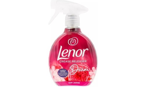 LENOR CREASE RELEASE RUBY JASMIN purškiklis audinių raukšlėms naikinti 500 ml