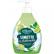 ELKOS SEIFE LIMETTE & BUTTERMILCH skystas muilas 500 ml