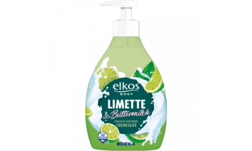 ELKOS SEIFE LIMETTE & BUTTERMILCH skystas muilas 500 ml