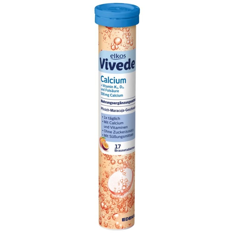 ELKOS CALSIUM tirpūs vitaminai 102 g