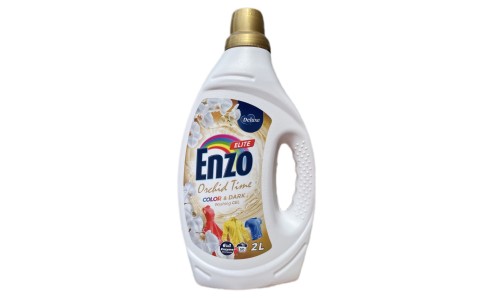 DELUXE ENZO ORCHID TIME skystas skalbiklis spalvotiems ir tamsiems audiniams 2 l DELUXE ENZO ORCHID TIME skystas skalbiklis spalvotiems ir tamsiems audiniams 2 l