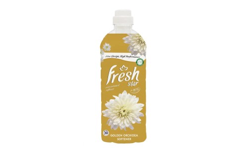 FRESH STAR SOFTENER GOLDEN ORCHIDEA audinių minkštiklis 900 ml