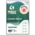 MOTHERS EARTH LAUNDRY SHEETS SPRING BREEZE ekologiški skalbimo lapeliai 30 vnt