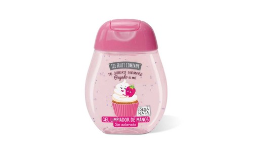 THE FRUIT COMPANY braškinis rankų dezinfekavimo gelis 45 ml