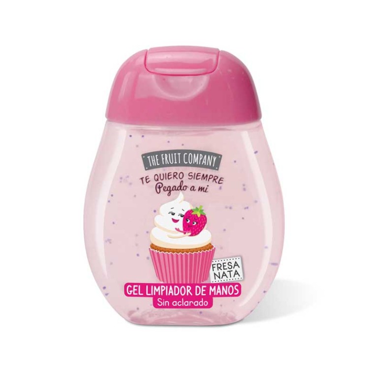 THE FRUIT COMPANY braškinis rankų dezinfekavimo gelis 45 ml