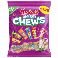 SWIZZ CURIOUS CHEWS susikramtomi saldainiai 134g