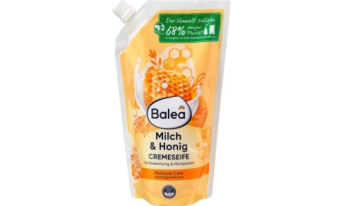 BALEA MILCH AND HONIG skysto muilo papildymas su medumi 500 ml