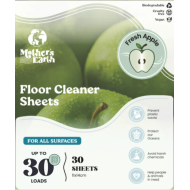 MOTHERS EARTH FLOOR CLEANER ekologiški grindų plovimo lapeliai 30 vnt