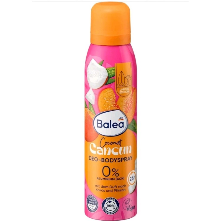 BALEA CANCUN DEO BODYSPRAY purškiamas parfumuotas dezodorantas 150 ml