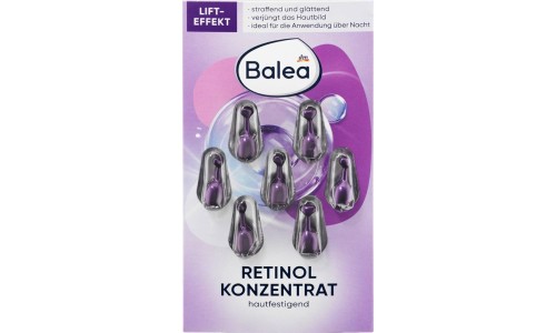 BALEA RETINOL veido ampulės su retinoliu 7 vnt