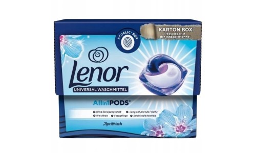 LENOR APRILFRISCH skalbimo kapsulės 10 vnt