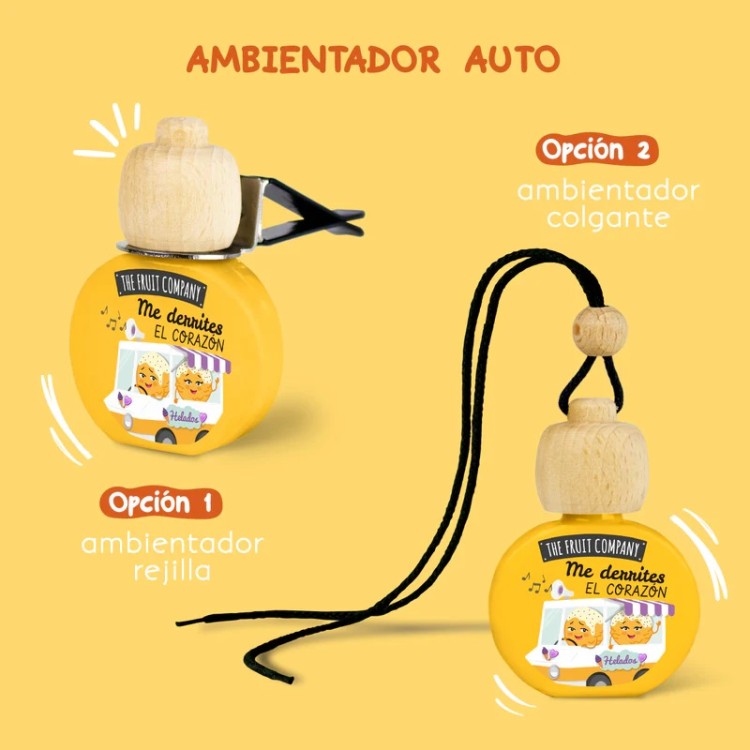 THE FRUIT COMPANY automobilių oro gaiviklis mangų kvapo 5 ml