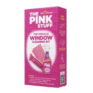 THE PINK STUFF WINDOW CLEANING KIT langų valymo rinkinys 1 vnt
