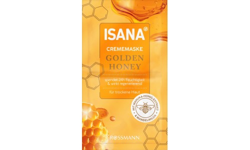 ISANA GOLDEN HONEY kreminė kaukė 16 ml
