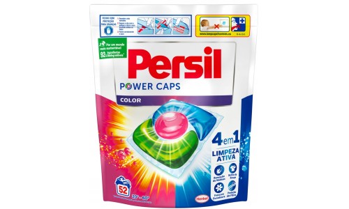 PERSIL POWER CAPS COLOR skalbimo kapsulės 52 vnt