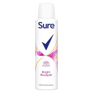 SURE BRIGHT BOUQET ESSENTIALS purškiamas dezodorantas moterims 150 ml