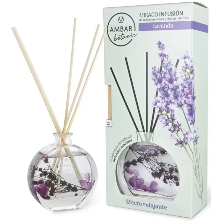 AMBAR MIKADO BOTANIC LAVANDA namų kvapas 75 ml AMBAR MIKADO BOTANIC LAVANDA namų kvapas 75 ml