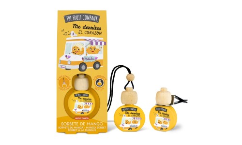 THE FRUIT COMPANY automobilių oro gaiviklis mangų kvapo 5 ml