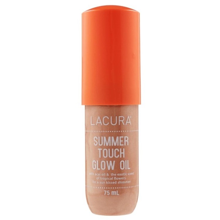 LACURA SUMMER TOUCH GLOW OIL kūno aliejus 75 ml