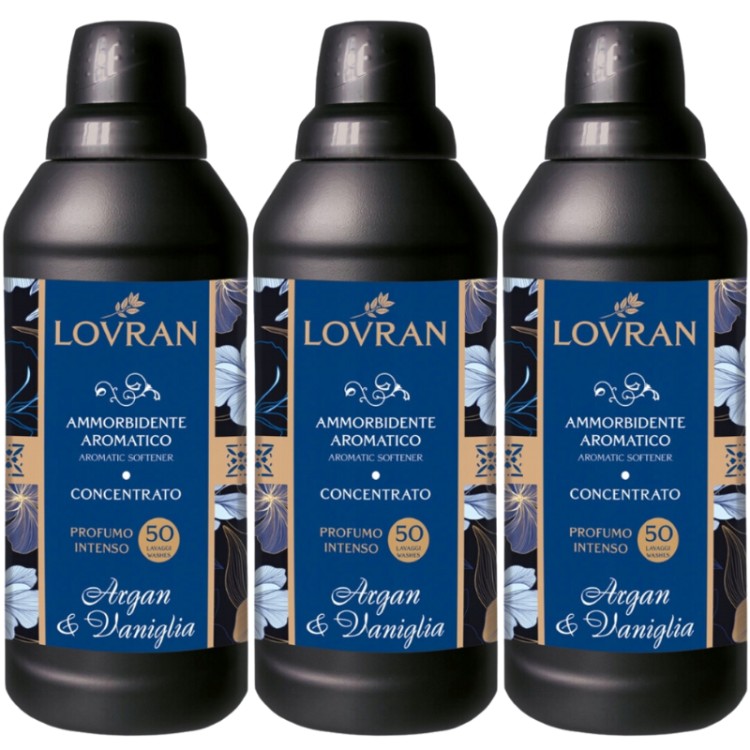 LOVRAN ARGAN VANIGLIA audinių minkštiklis 1 l
