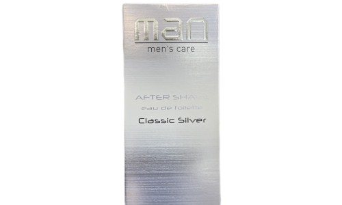 MAN CLASSIC SILVER tualetinis vanduo vyrams po skutimosi 100 ml