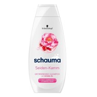 SCHAUMA SEIDEN KAMM ROSEN ÖL maitinamasis šampūnas 400 ml SCHAUMA SEIDEN KAMM ROSEN ÖL maitinamasis šampūnas 400 ml