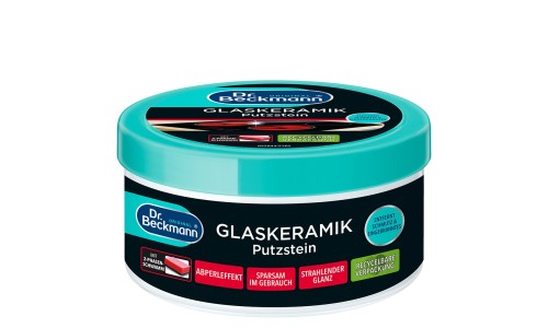 DR BECKMANN GLASKERAMIK PUTZSTEIN stiklo keramikos valiklis 250 g