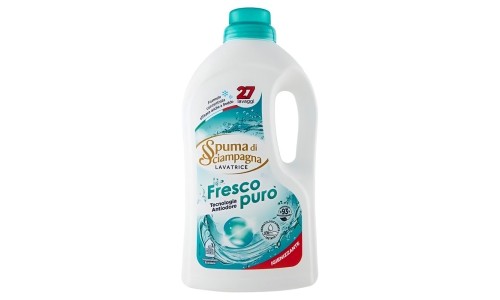 SPUMA DI CIAMPAGNA FRESCO PURO kvapus neutralizuojantis skystas skalbiklis 1,215 ml