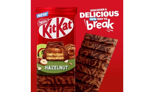KIT KAT HAZELNUT BLOCK šokoladas 99 g