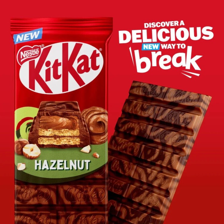 KIT KAT HAZELNUT BLOCK šokoladas 99 g