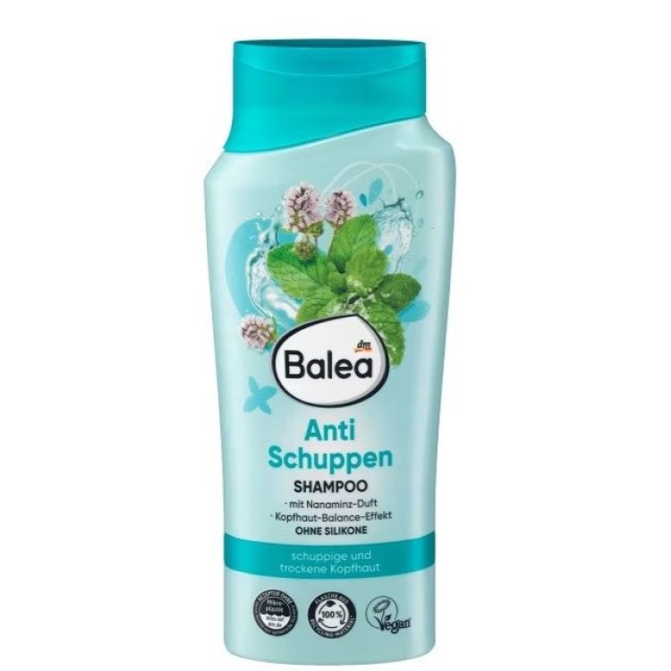 BALEA ANTI SCHUPPEN plaukų šampūnas nuo pleiskanų 300 ml