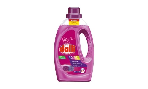 DALLI COLOR skystas skalbiklis spalvotiems audiniams 1,1 l