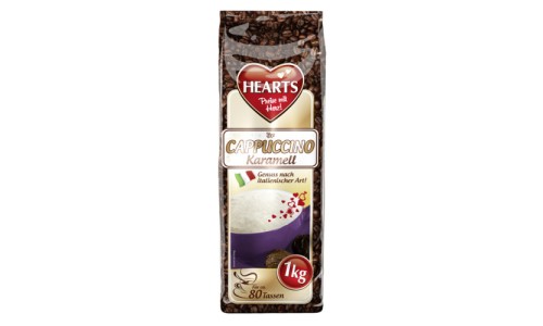 HEARTS KARAMELL kapučino gėrimas 1 kg