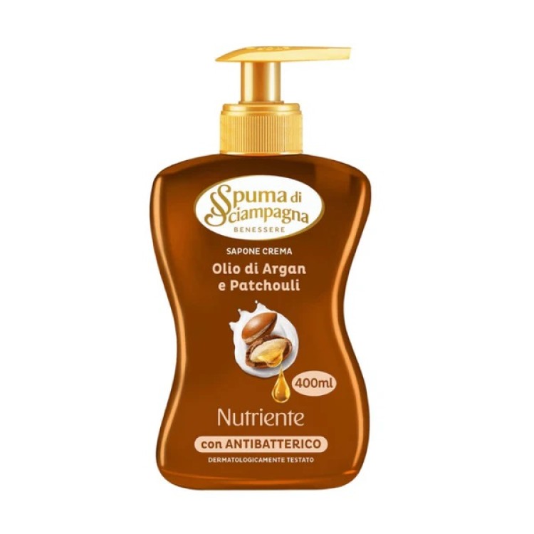 SPUMA NUTRIENTE ARGAN & PATCHOULI skystas muilas 400 ml