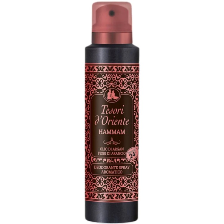 TESORI D'ORIENTE HAMMAM purškiamas dezodorantas 150 ml TESORI D'ORIENTE HAMMAM purškiamas dezodorantas 150 ml