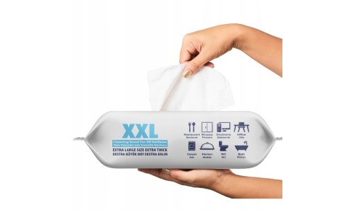 FRESH DAYS XXL universalios drėgnos servetelės 100 vnt
