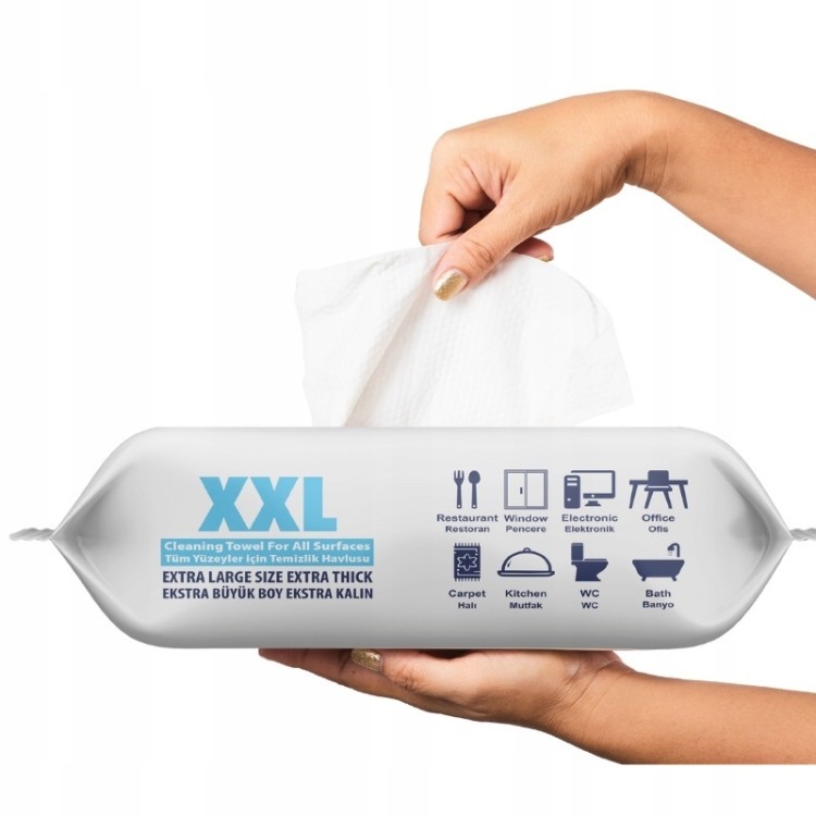 FRESH DAYS XXL universalios drėgnos servetelės 100 vnt