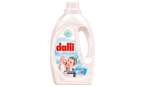 DALLI SENSITIV universalus skystas skalbiklis jautriai odai 1,1 l