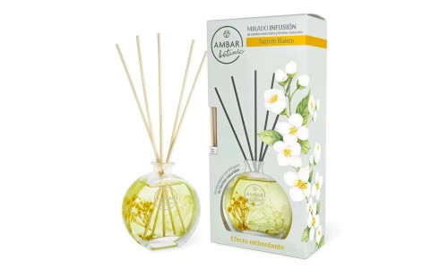AMBAR MIKADO BOTANIC WHITE JASMINE namų kvapas 75 ml
